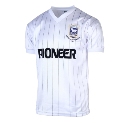 Women's Ipswich Town 1976/77 Away Retro Shirt