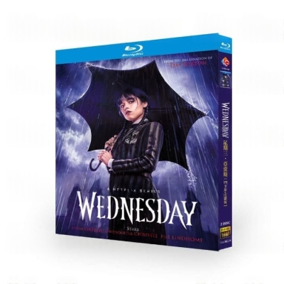 海外ドラマ ウェンズデー シーズン1 DVD ブルーレイ Blu-ray BOX TV+
