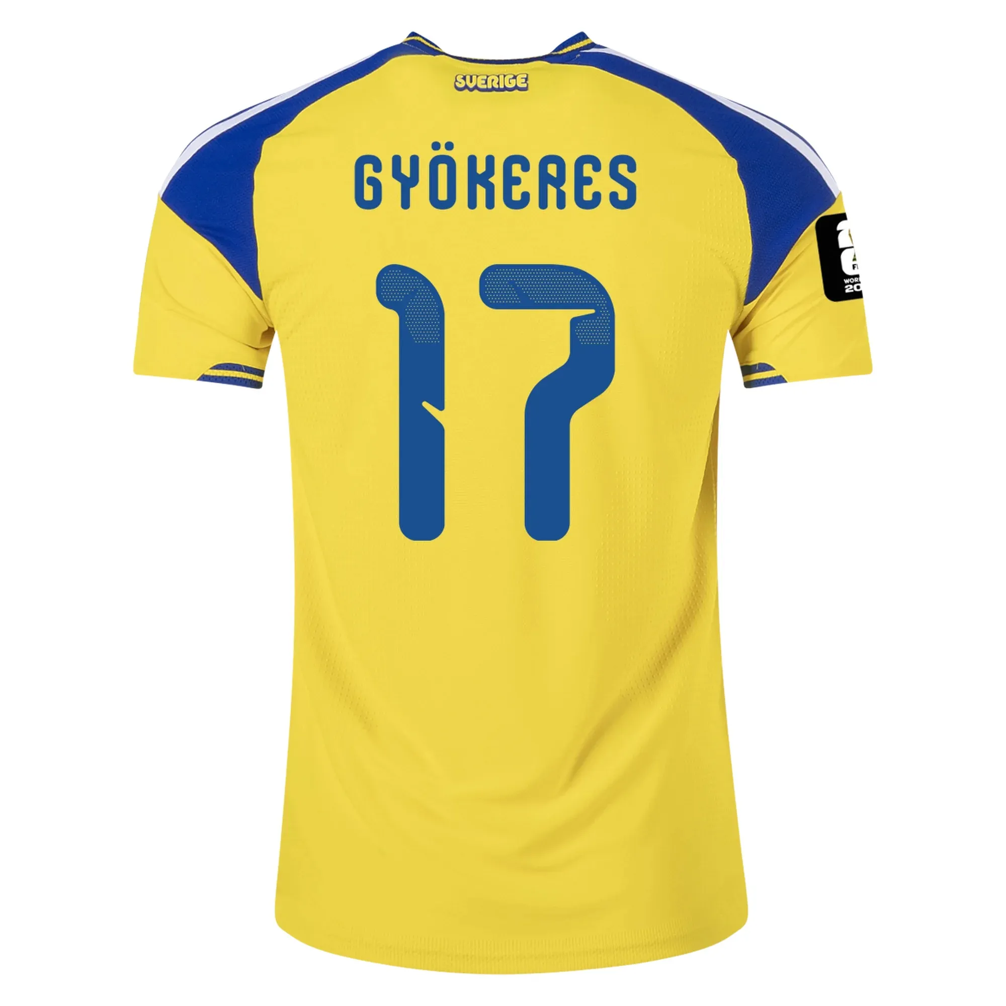 Women's Sweden 2026 Home Authentic World Cup Shirt IBRAHIMOVIĆ #10