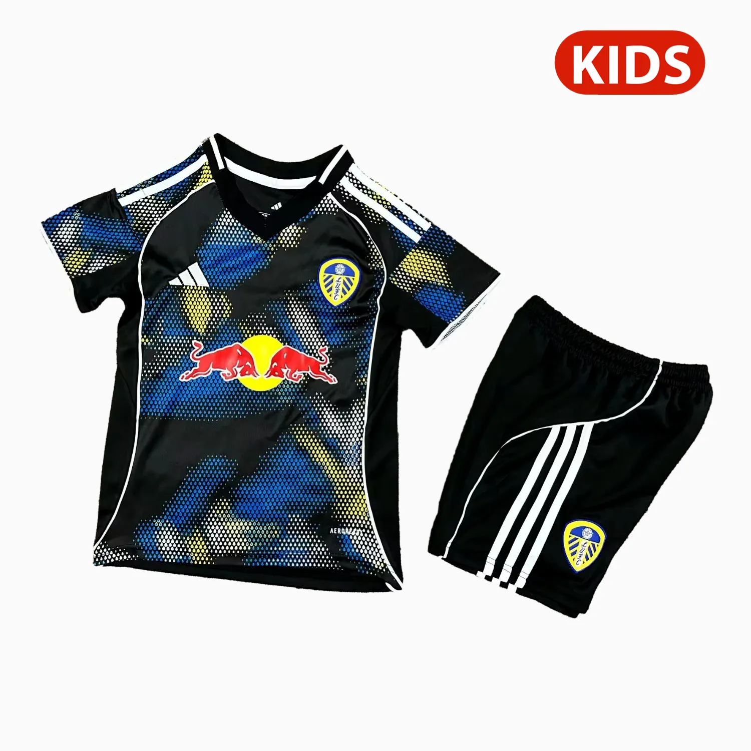 Kid's Leeds United 2025/26 Third Shorts
