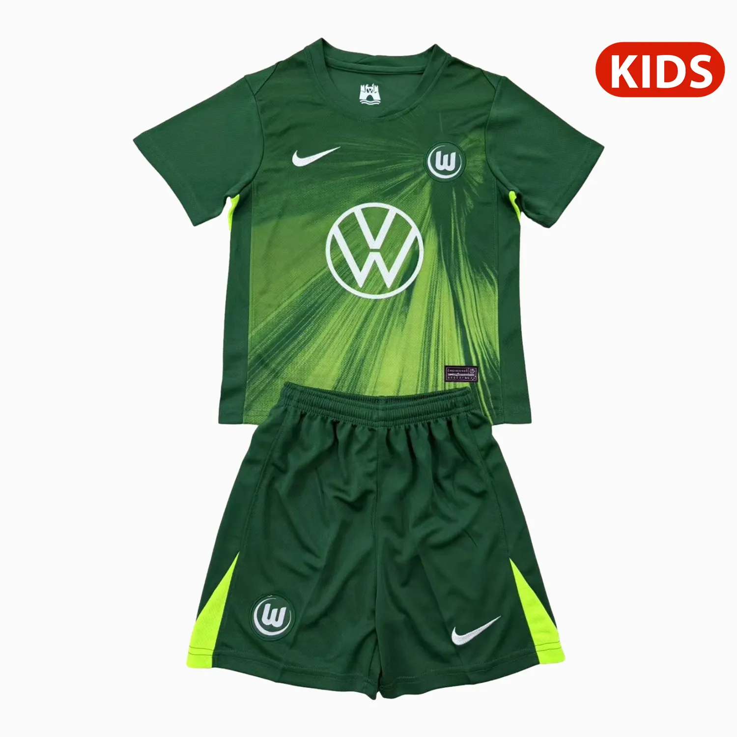Kid's VfL Wolfsburg 2025/26 Home Shorts