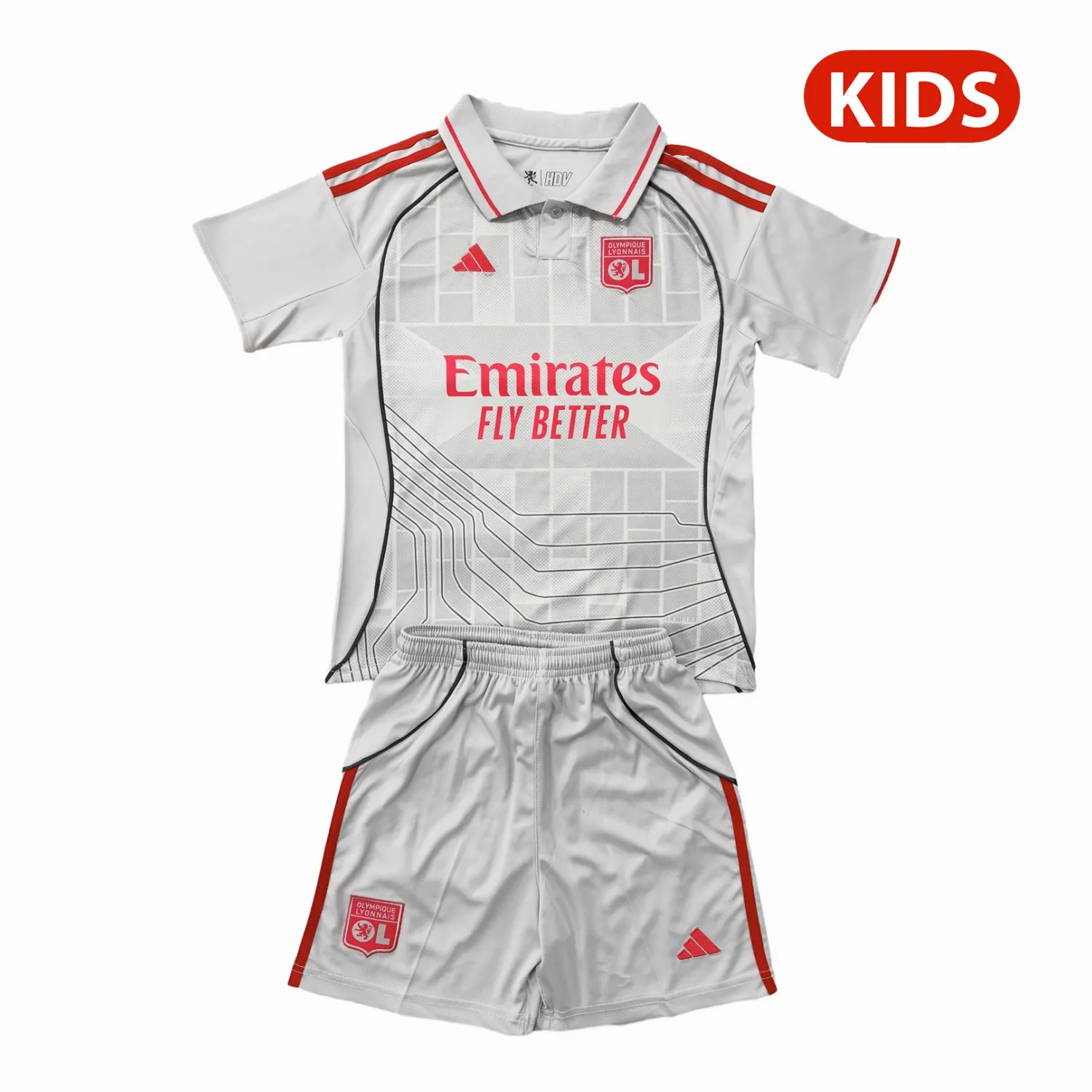 Kid's OL 2025/26 Third Shorts