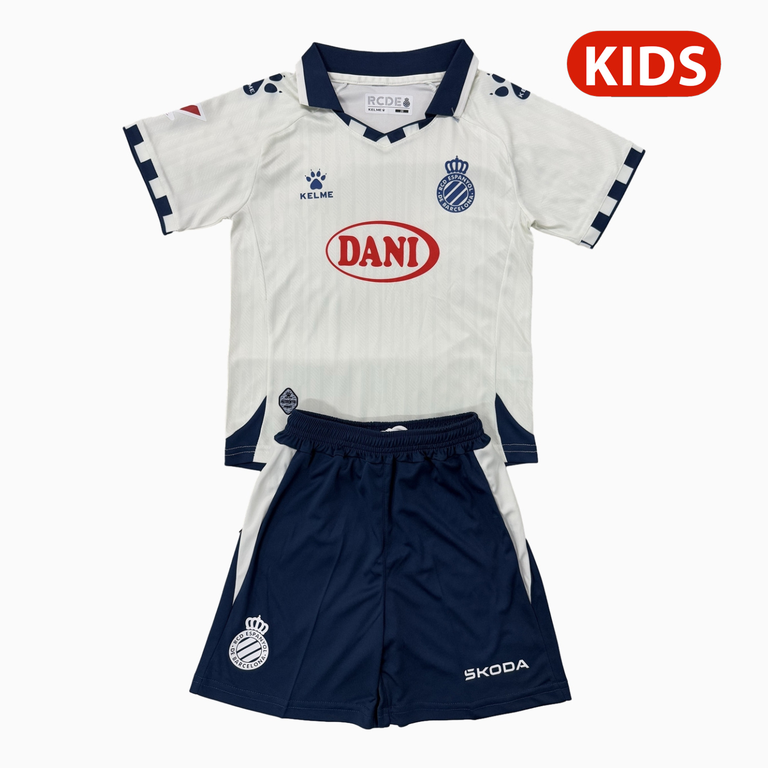 Kid's RCD Espanyol 2025/26 Away Shorts