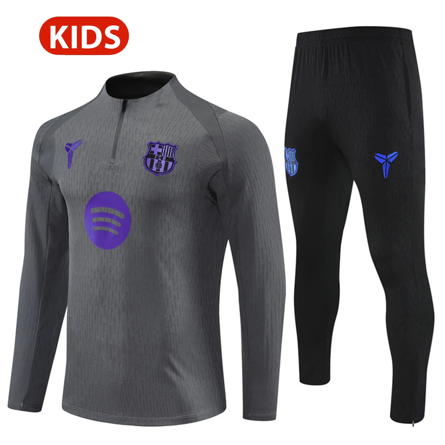 Kid's FC Barcelona 2025/26 Third Prematch Shirt
