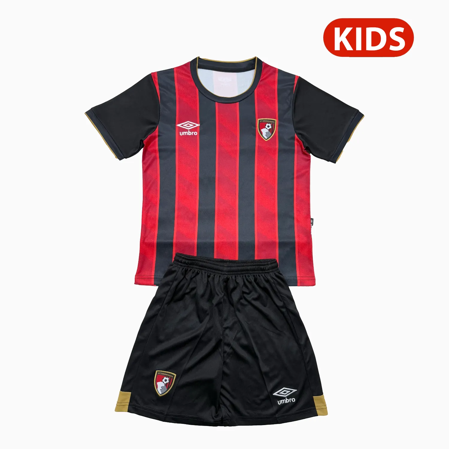 Kid's OGC Nice 2025/26 Home Shirt