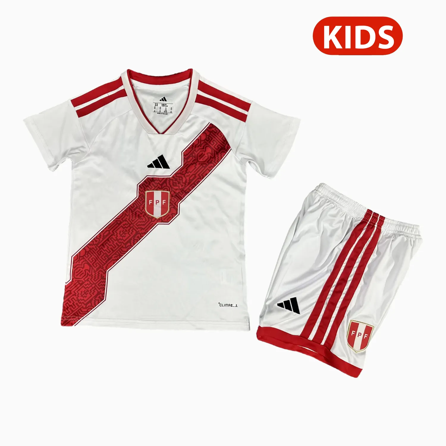 Kid's Peru 2026 Home World Cup Shirt