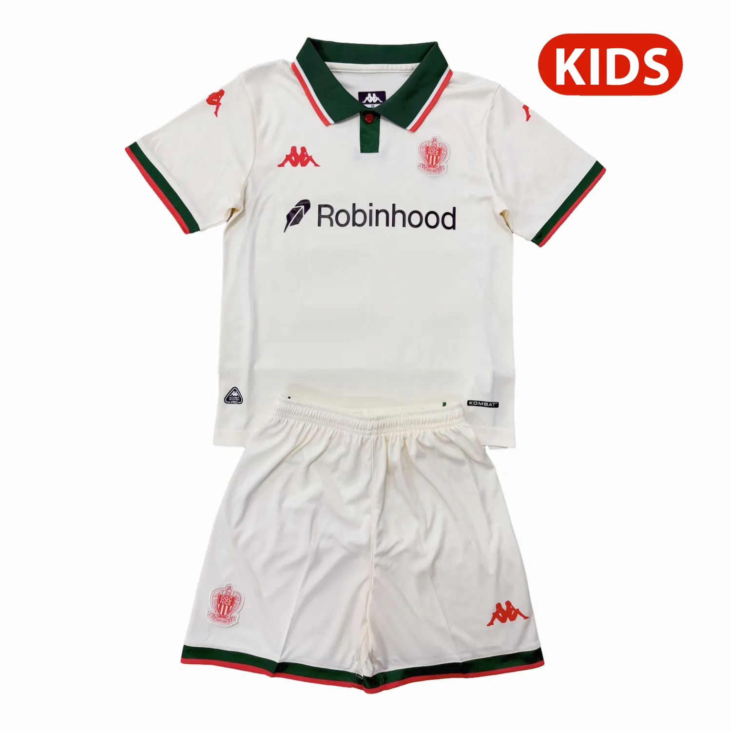 Kid's OGC Nice 2025/26 Away Shirt