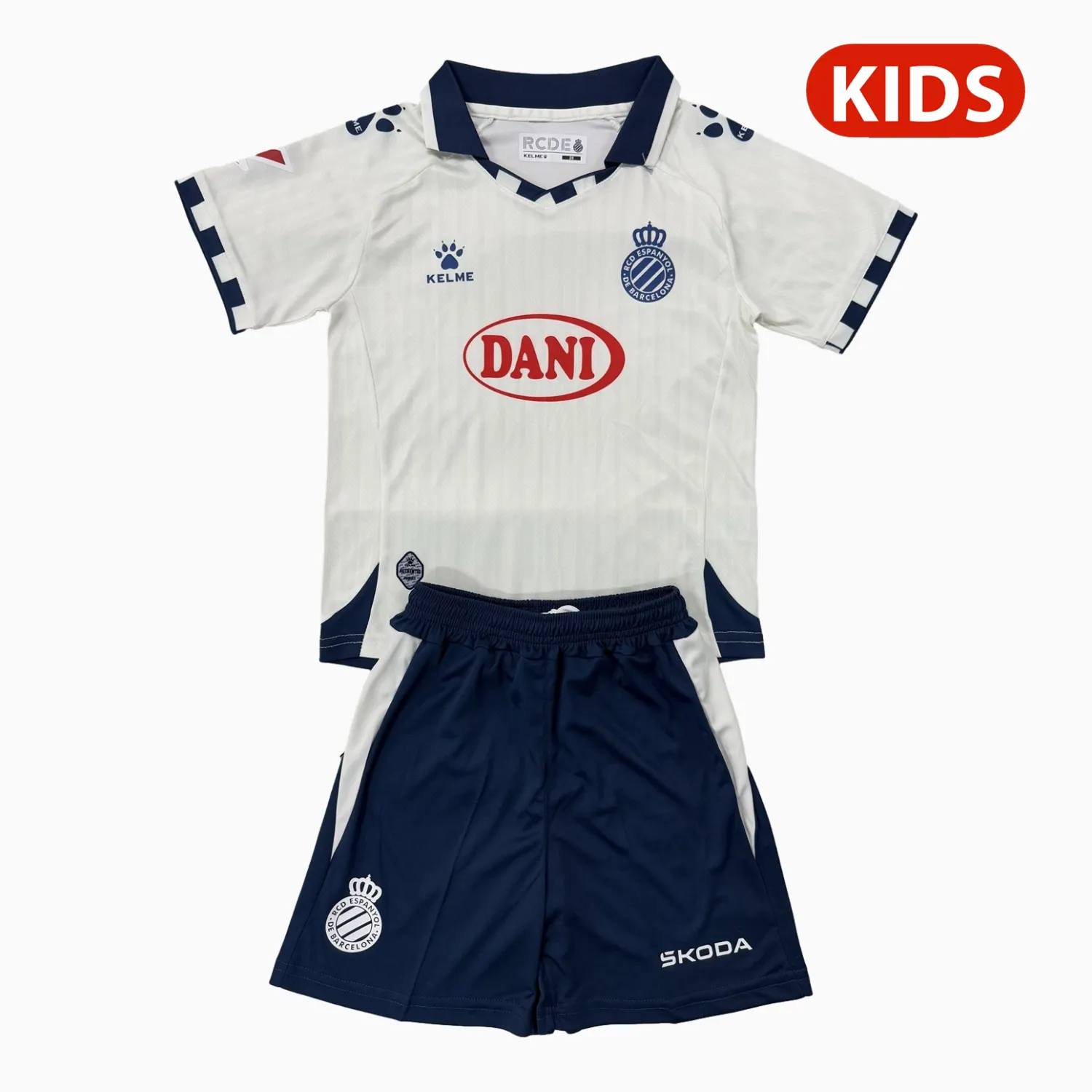 Kid's RCD Espanyol 2025/26 Away Shirt