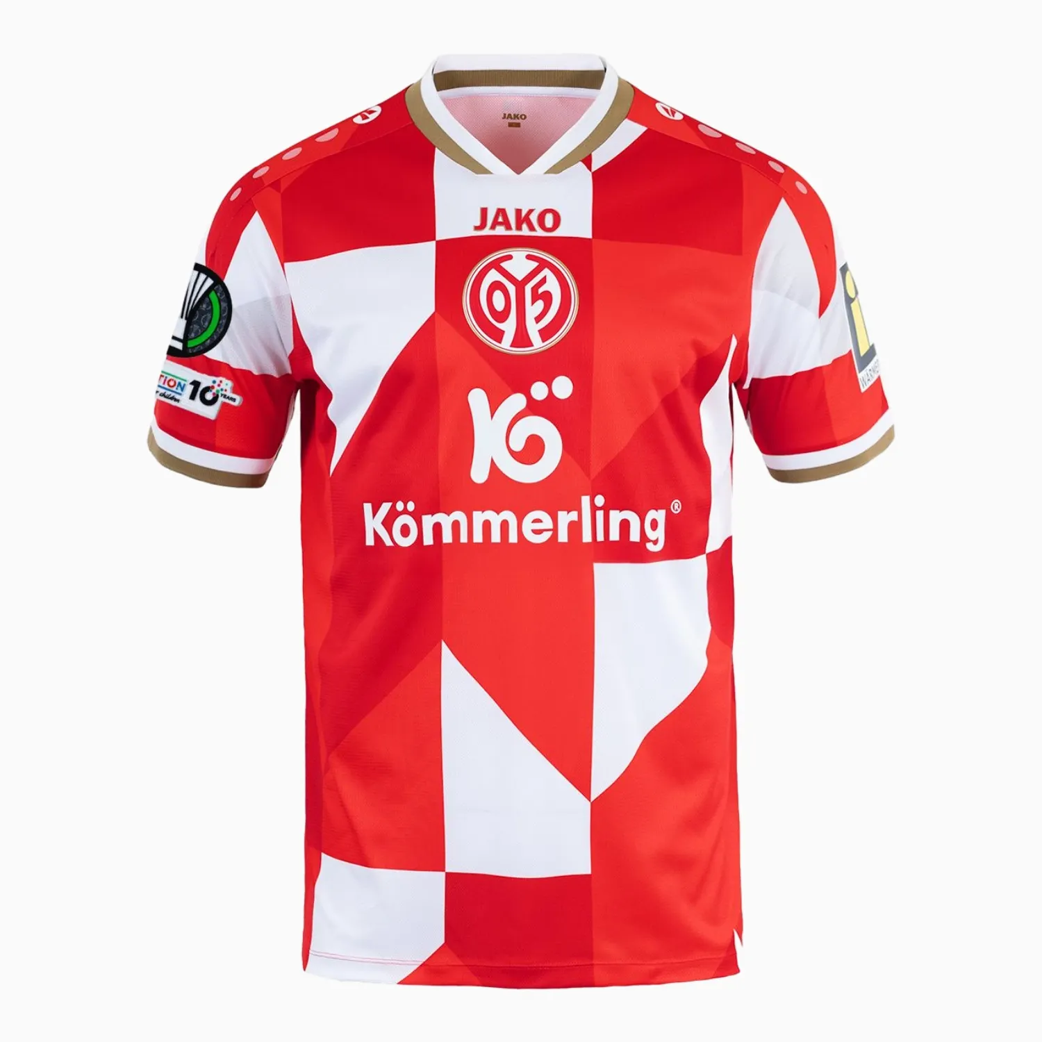 Kid's Mainz 05 2025/26 Home Long Sleeve Shirt