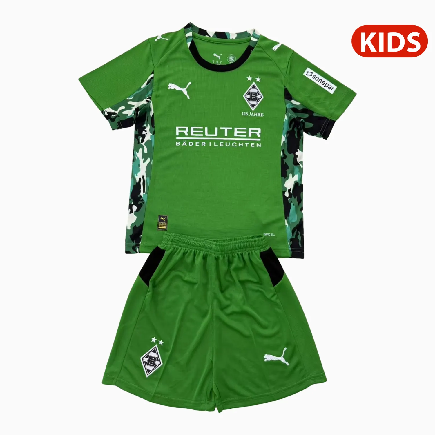 Kid's Borussia Mönchengladbach 2025/26 Away Shorts