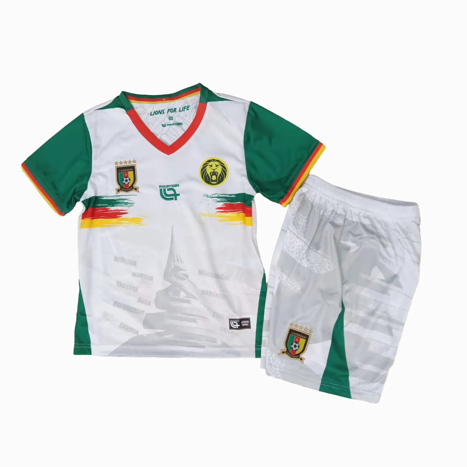 Kid's Cameroon 2025/26 Third Pre Match Shirt