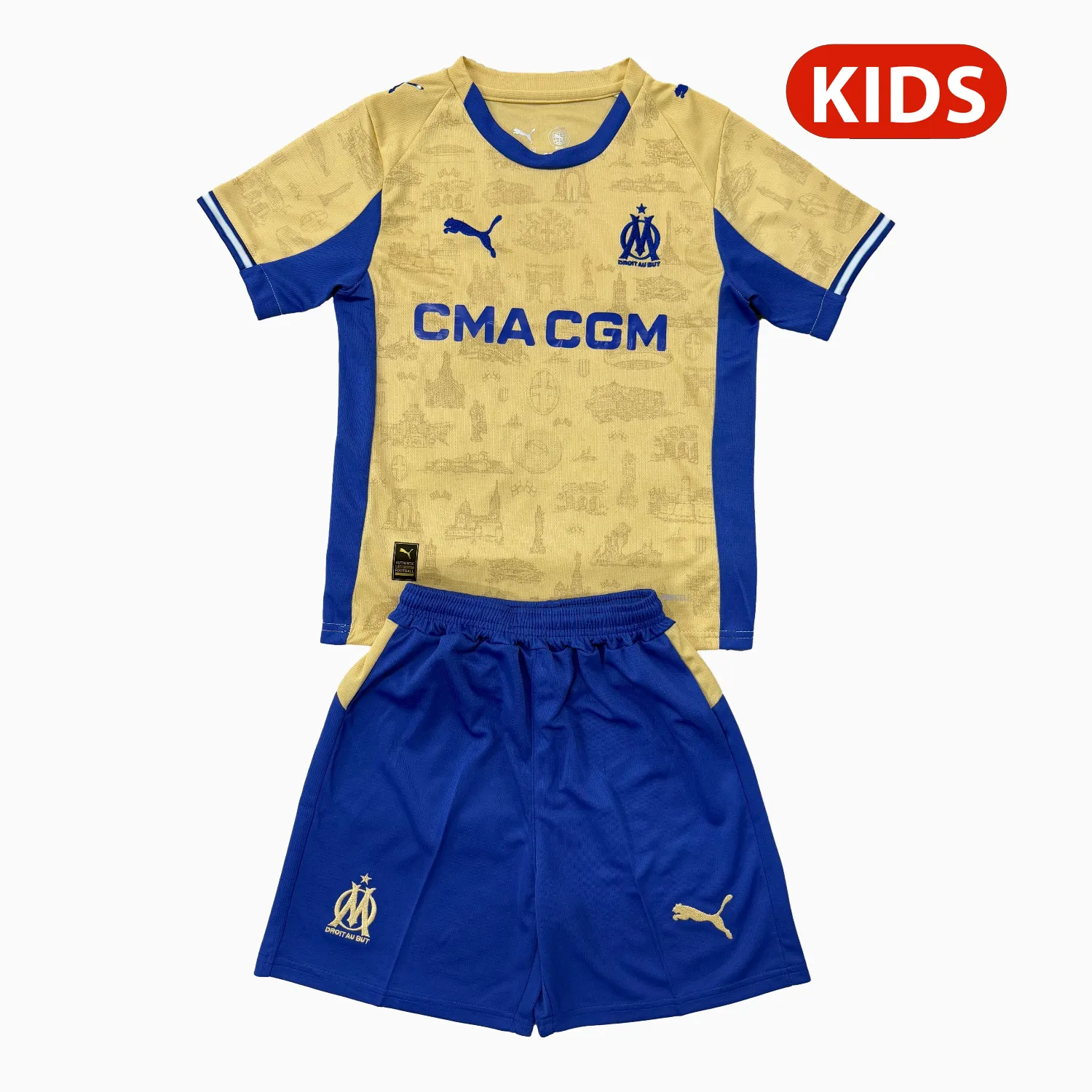 Kid's OM 2025/26 Fourth Shorts