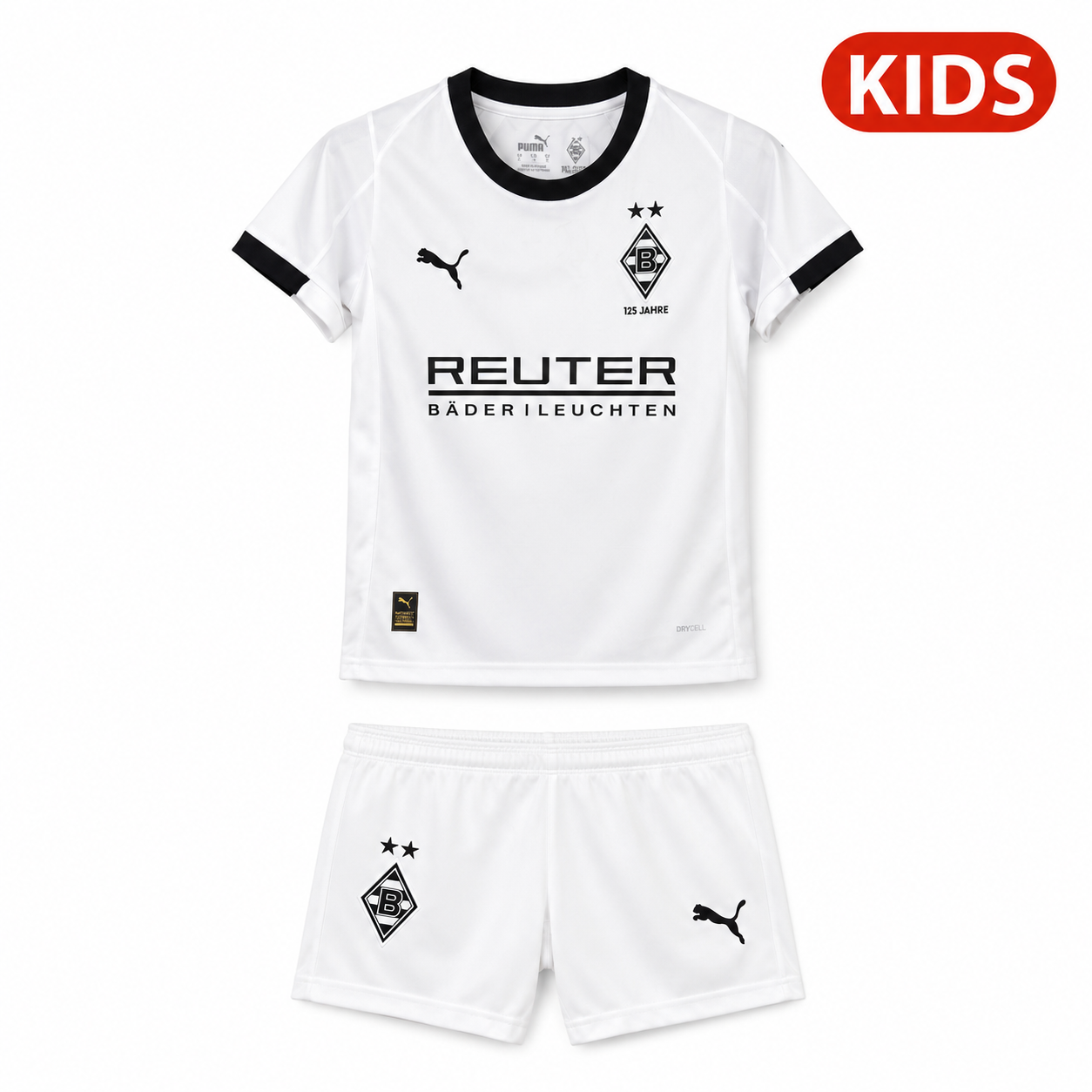 Kid's Borussia Mönchengladbach 2025/26 Home Kit