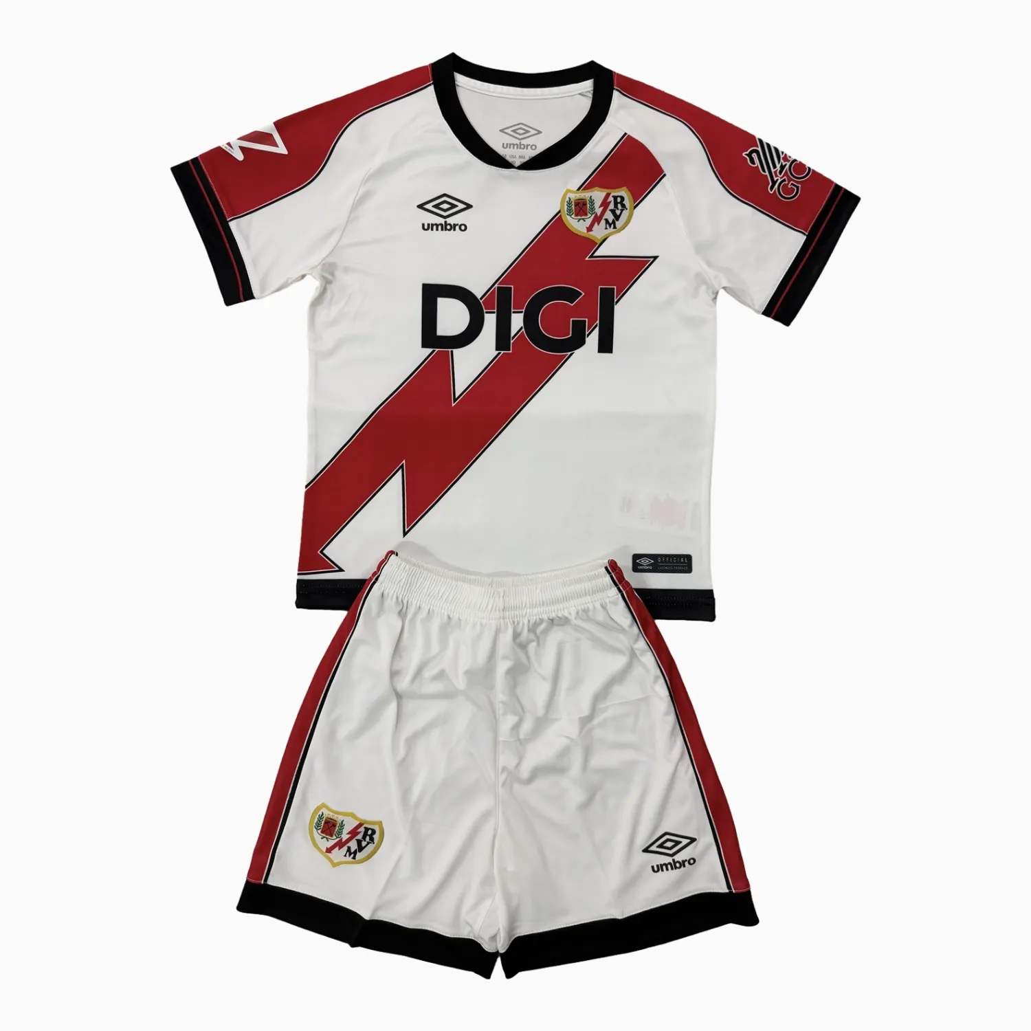 Men's Rayo Vallecano 2025/26 Home Shorts