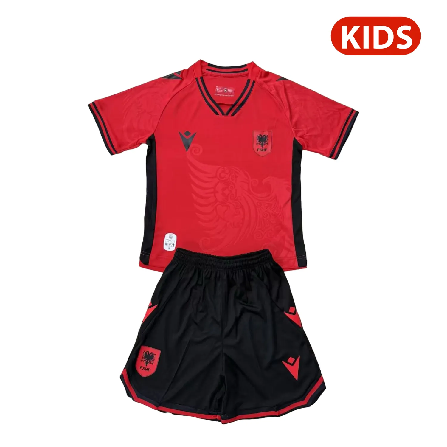 Kid's Albania 2025/26 Home Shorts