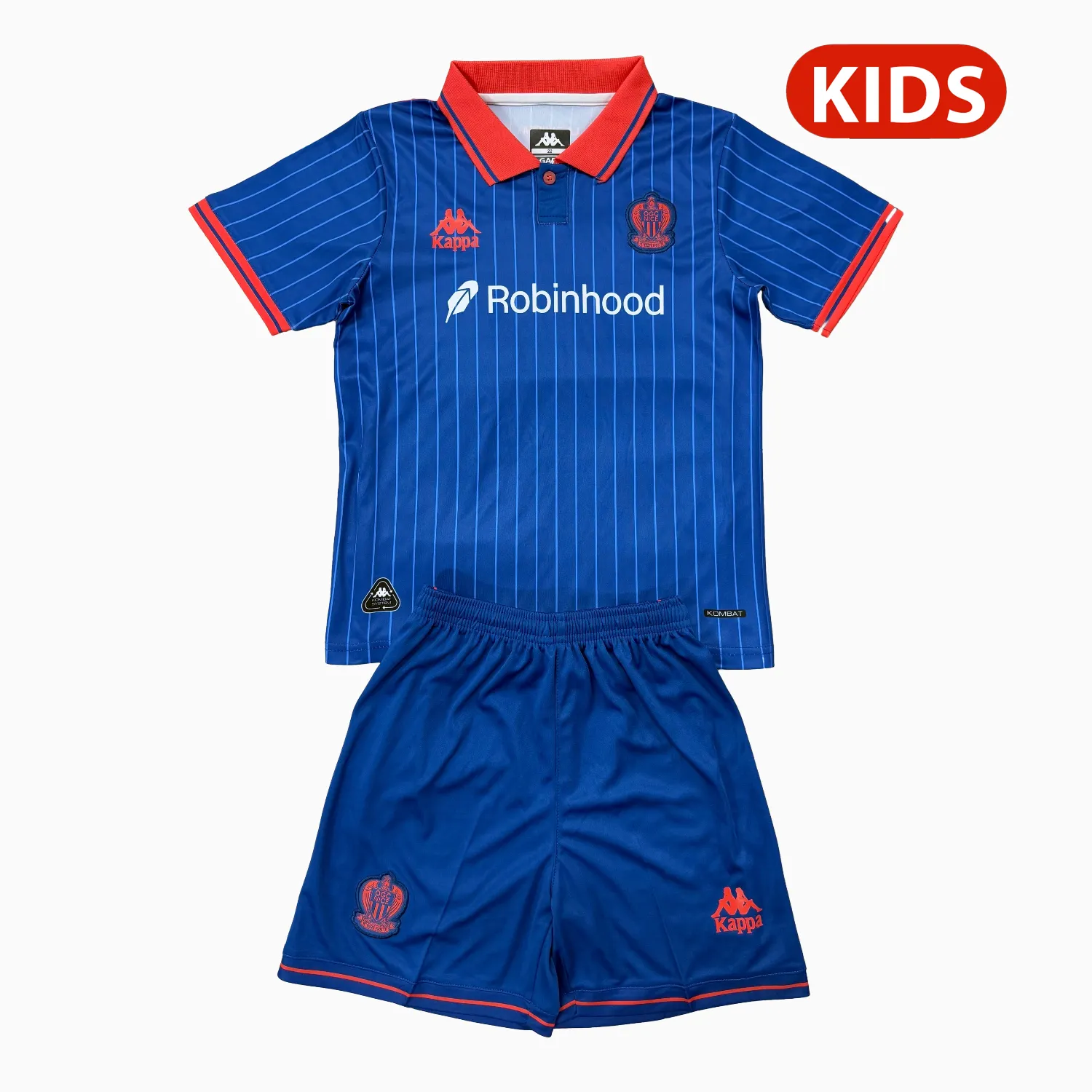 Kid's OGC Nice 2025/26 Third Shorts
