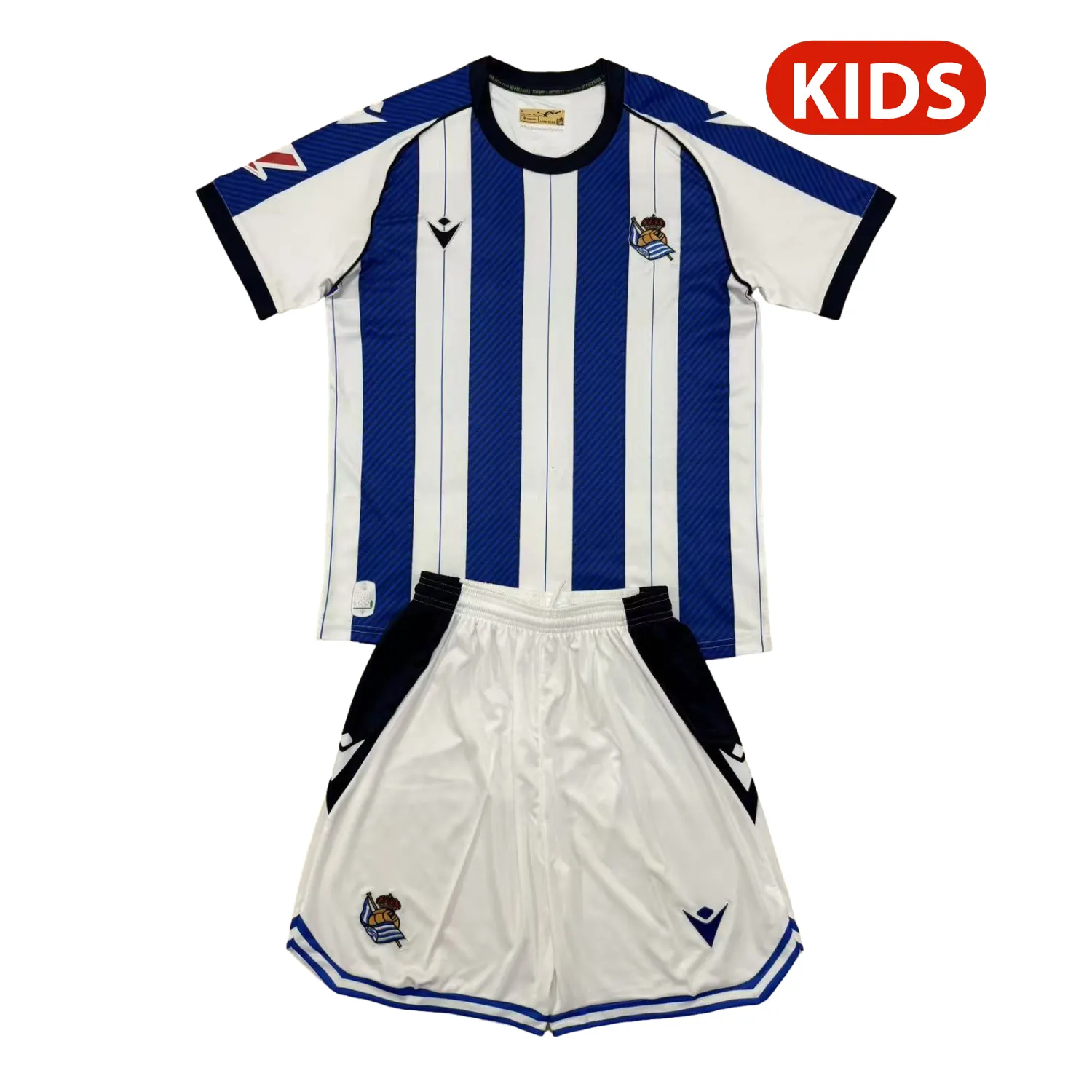Kid's Real Sociedad 2025/26 Home Shorts