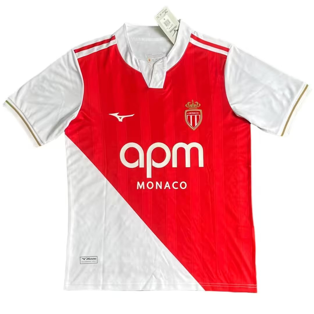 Men's AS Monaco 2025/26 Home Shirt