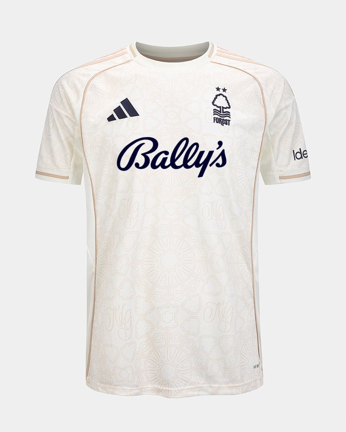 Men's Nottingham Forest 2025/26 Third Pre Match Shirt