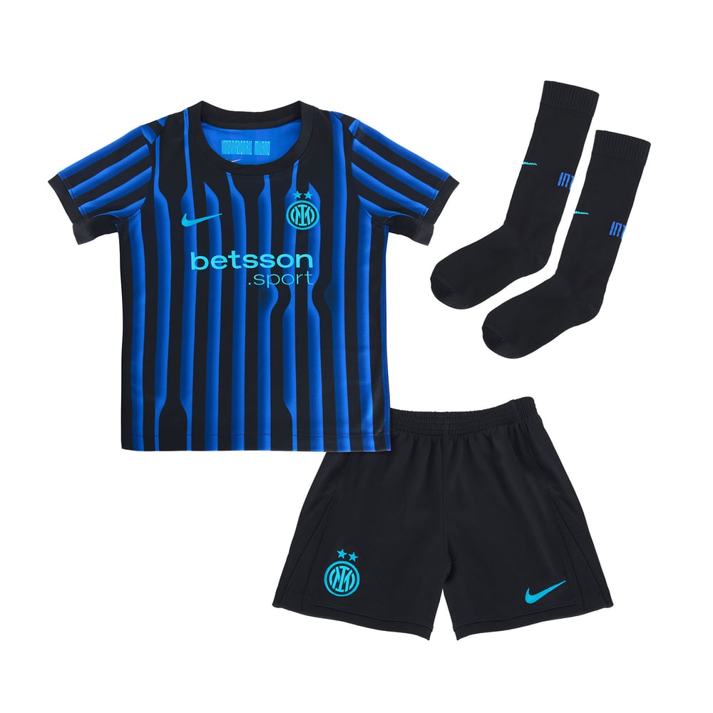 Kid's Inter 2025/26 Third Pre Match Shirt - Green