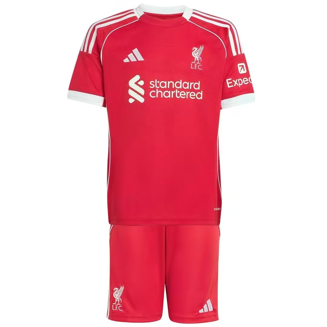 Kid's Liverpool 2025/26 Home Kit