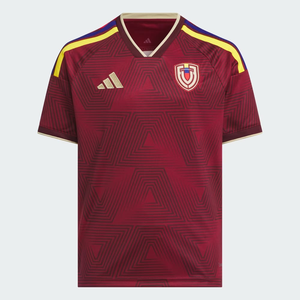 Kid's Venezuela 2026 Home Authentic World Cup Shirt