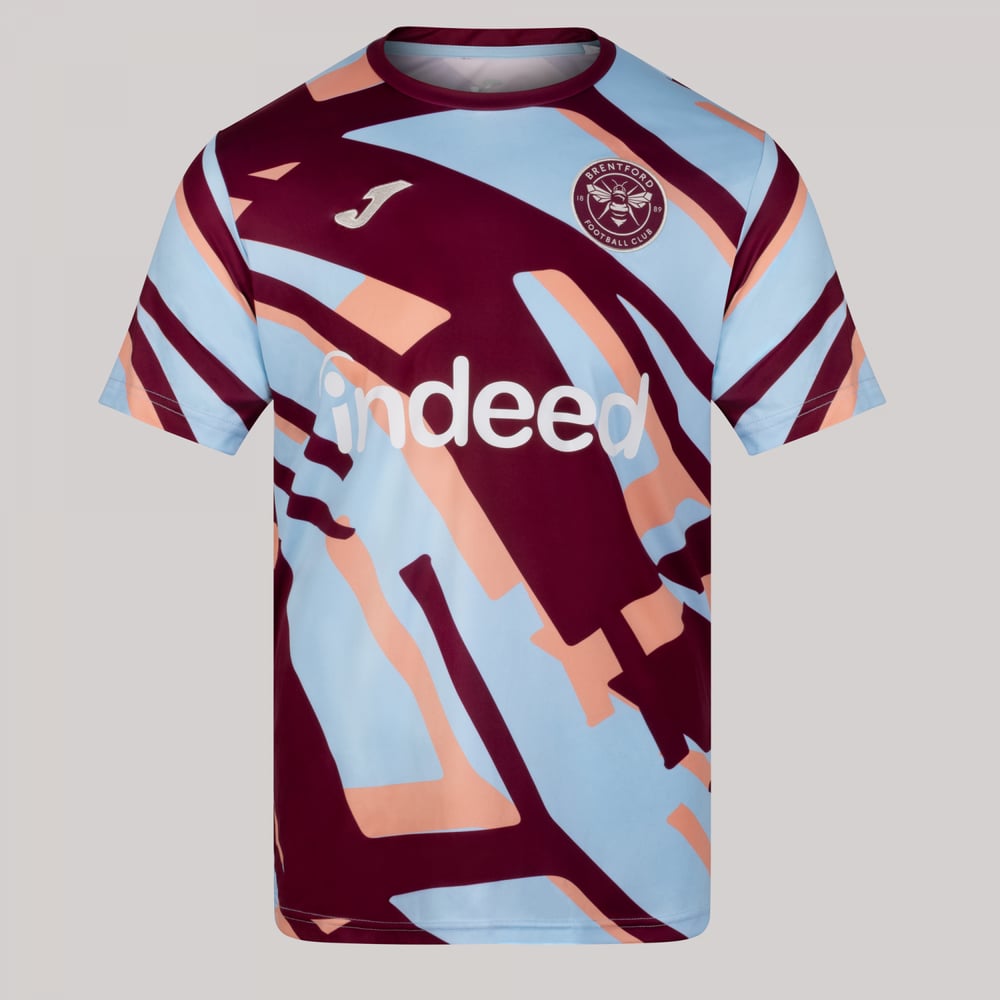 Kid's Brentford 2025/26 Third Pre Match Shirt - Brown