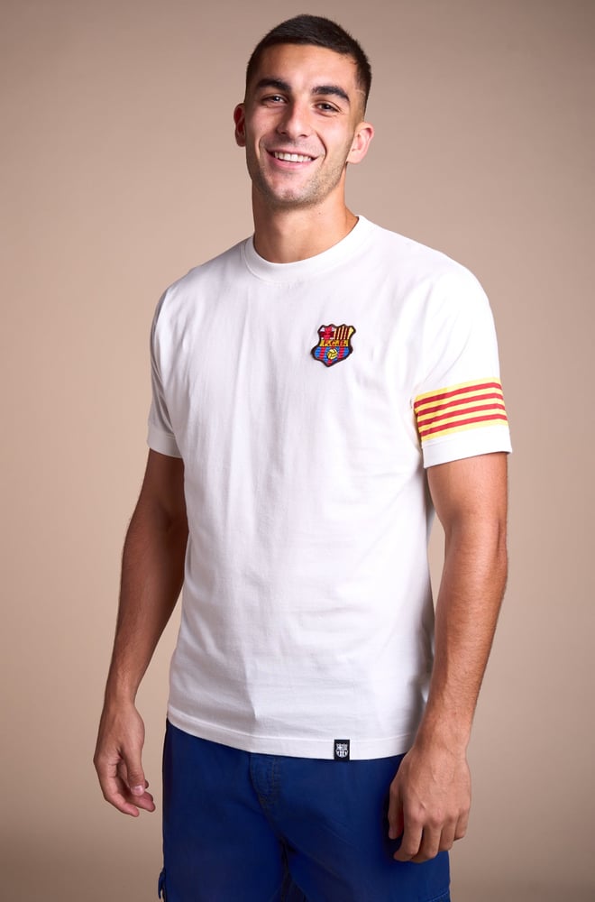 Men's FC Barcelona 70S Retro Johan Cruyff Shirt