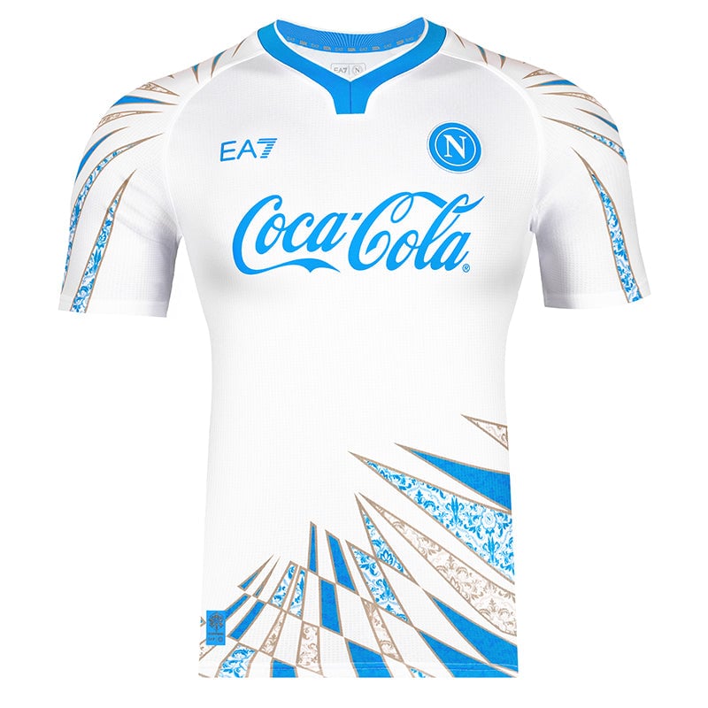 Men's Napoli 2025/26 Third Pre Match Long Sleeve Shirt
