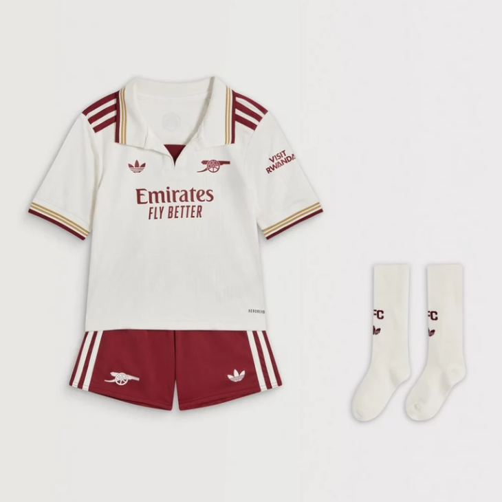 Kid's Arsenal 2025/26 Third Pre Match Shirt