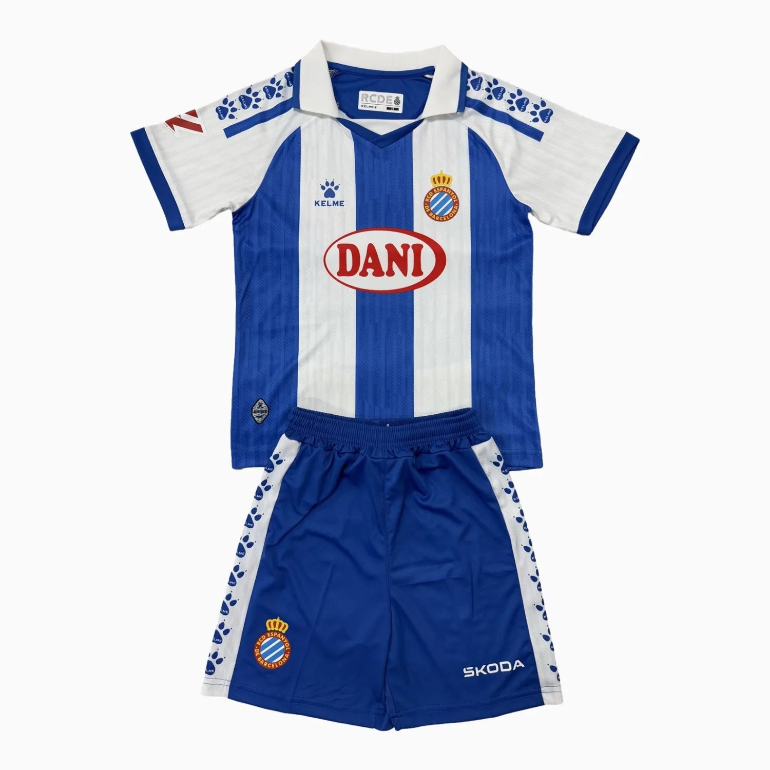 Men's RCD Espanyol 2025/26 Home Long Sleeve Shirt
