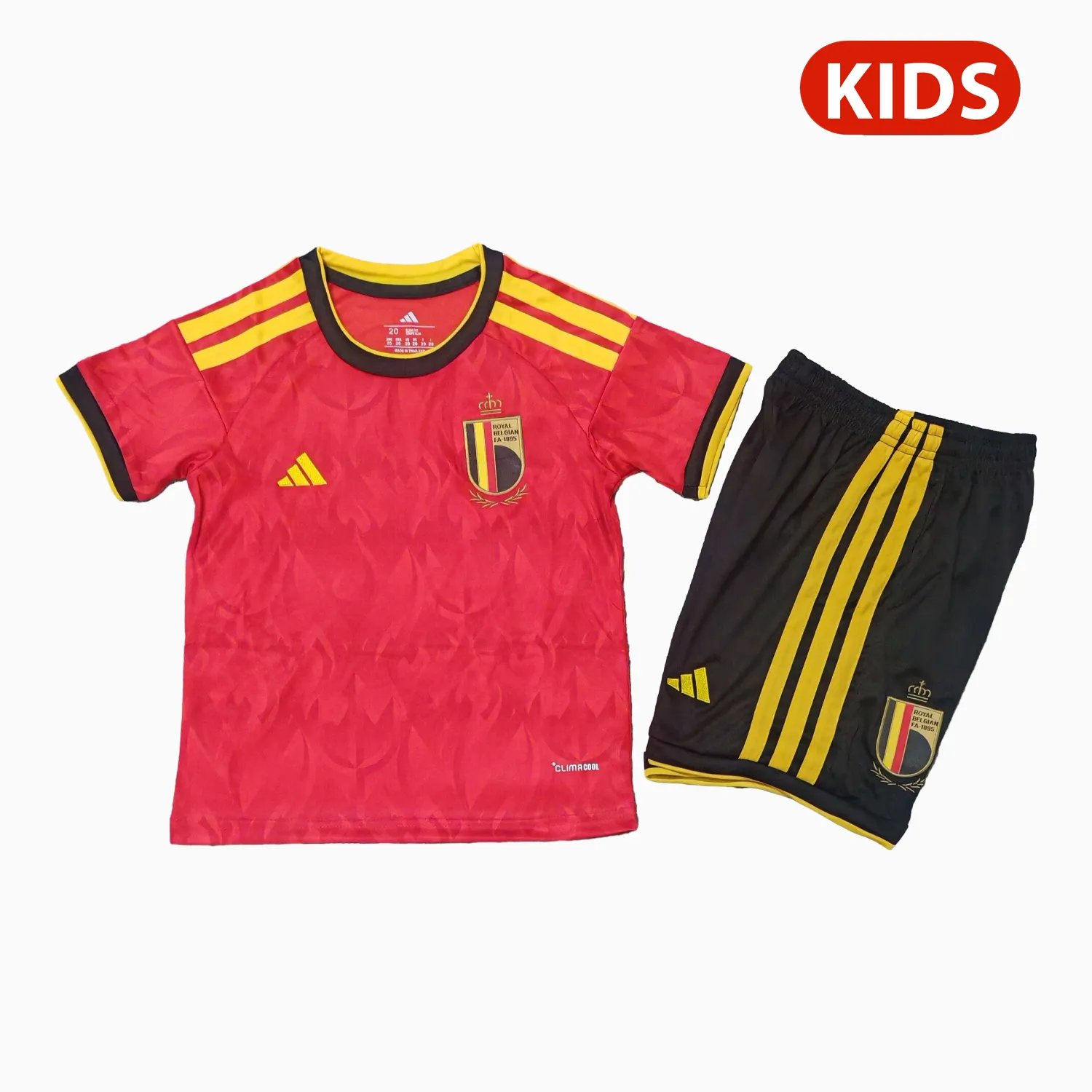Kid's Belgium 2026 Home World Cup Shirt