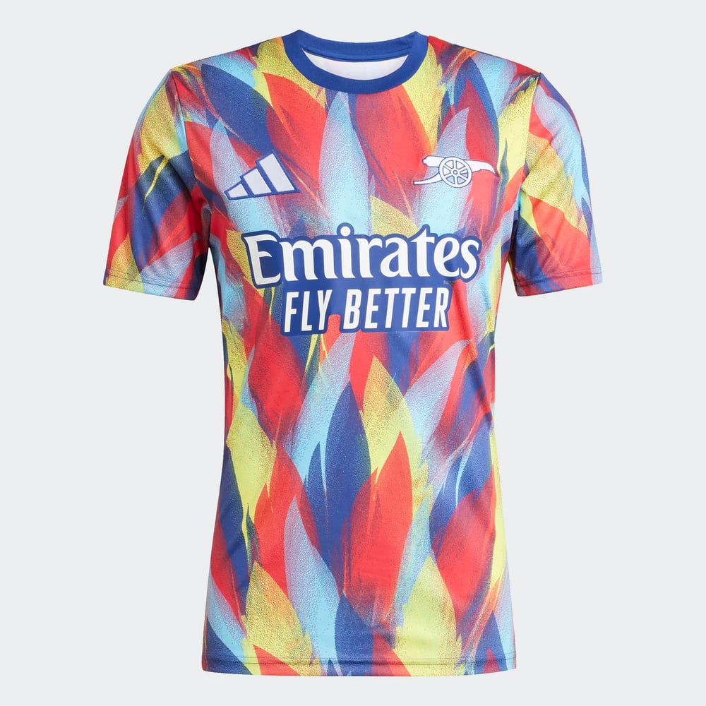Men's Arsenal 2025/26 Third Pre Match Shirt - Red