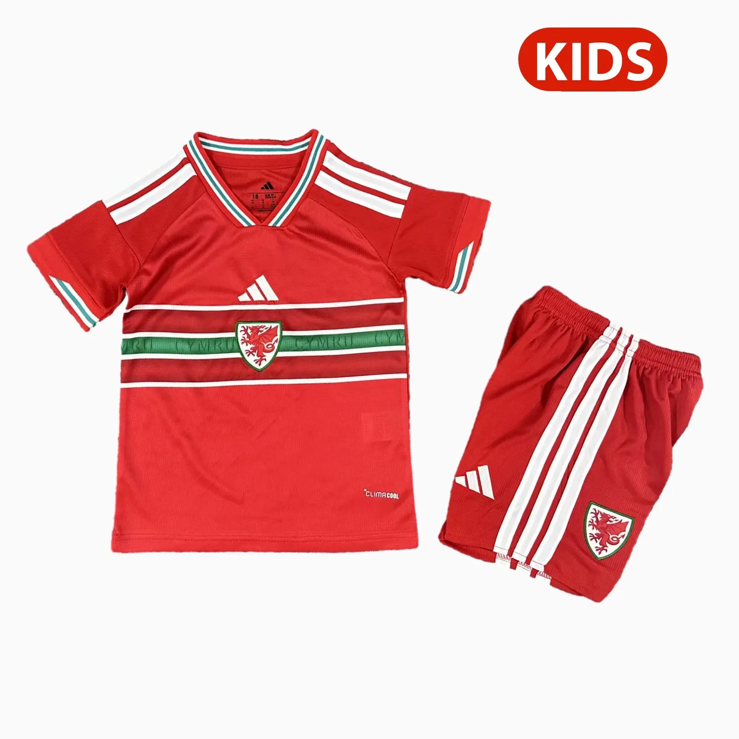 Kid's Wales 2026 Home World Cup Shirt
