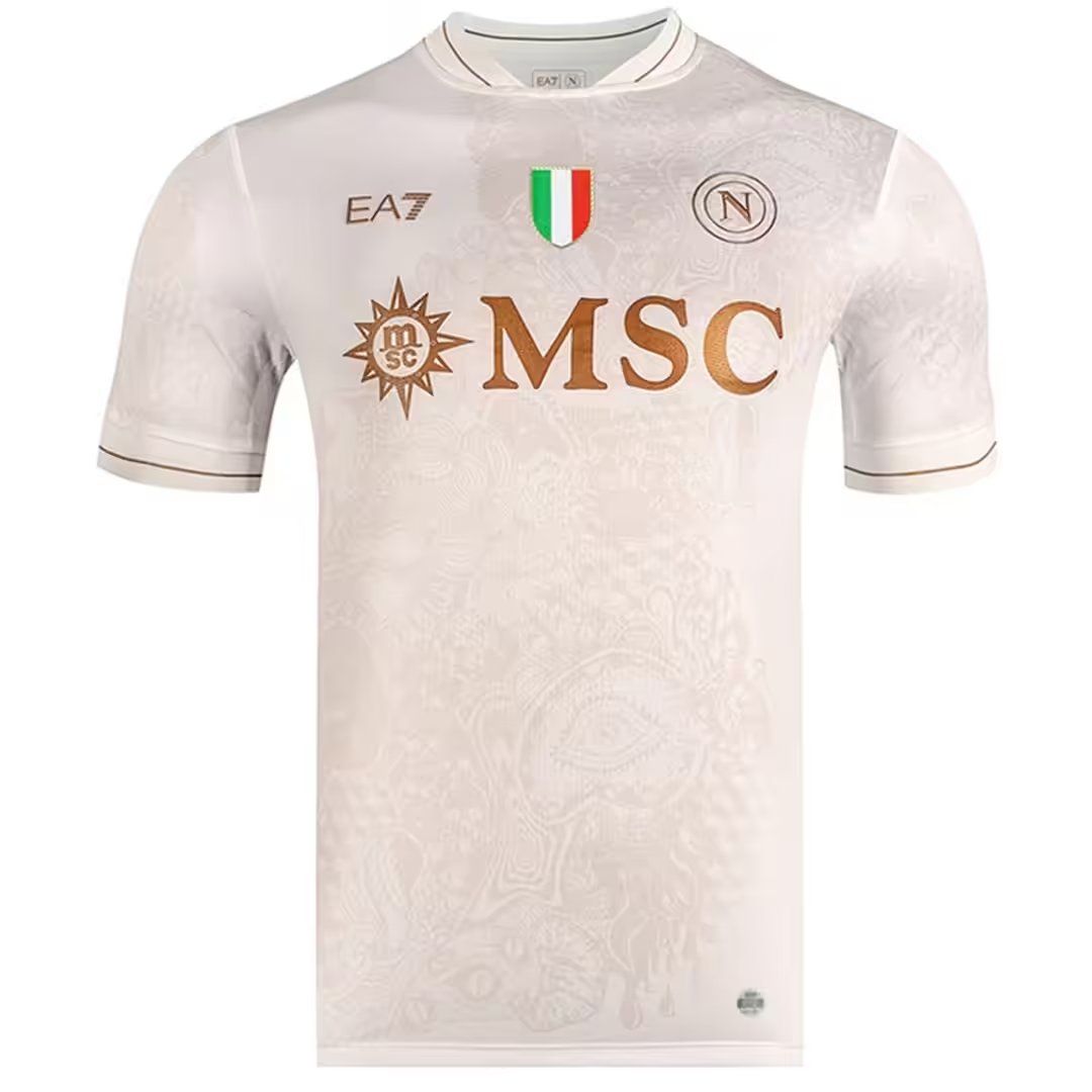 Women's Napoli 2025/26 Away Euro Shirt