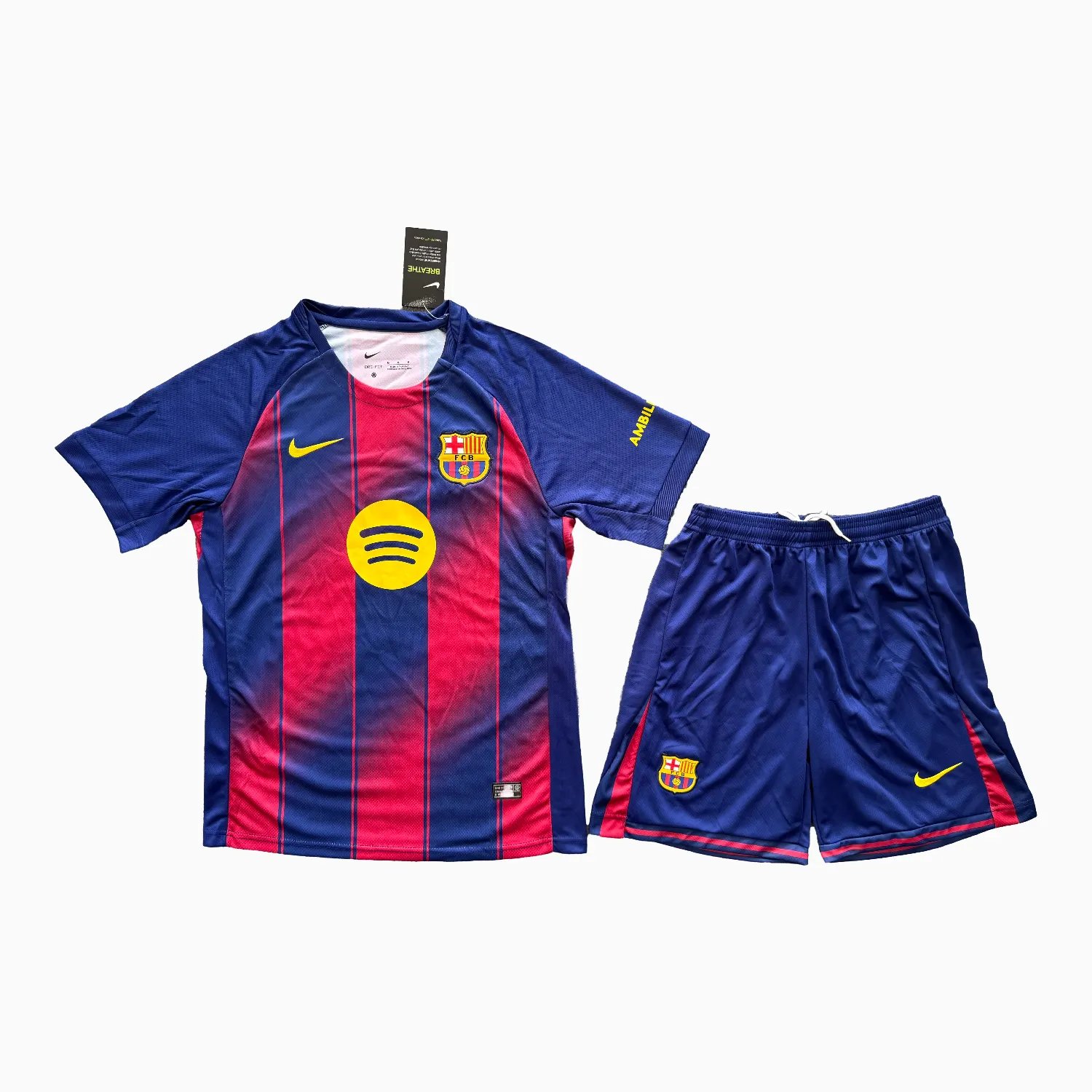 Men's FC Barcelona 2025/26 Home Prematch Shirt