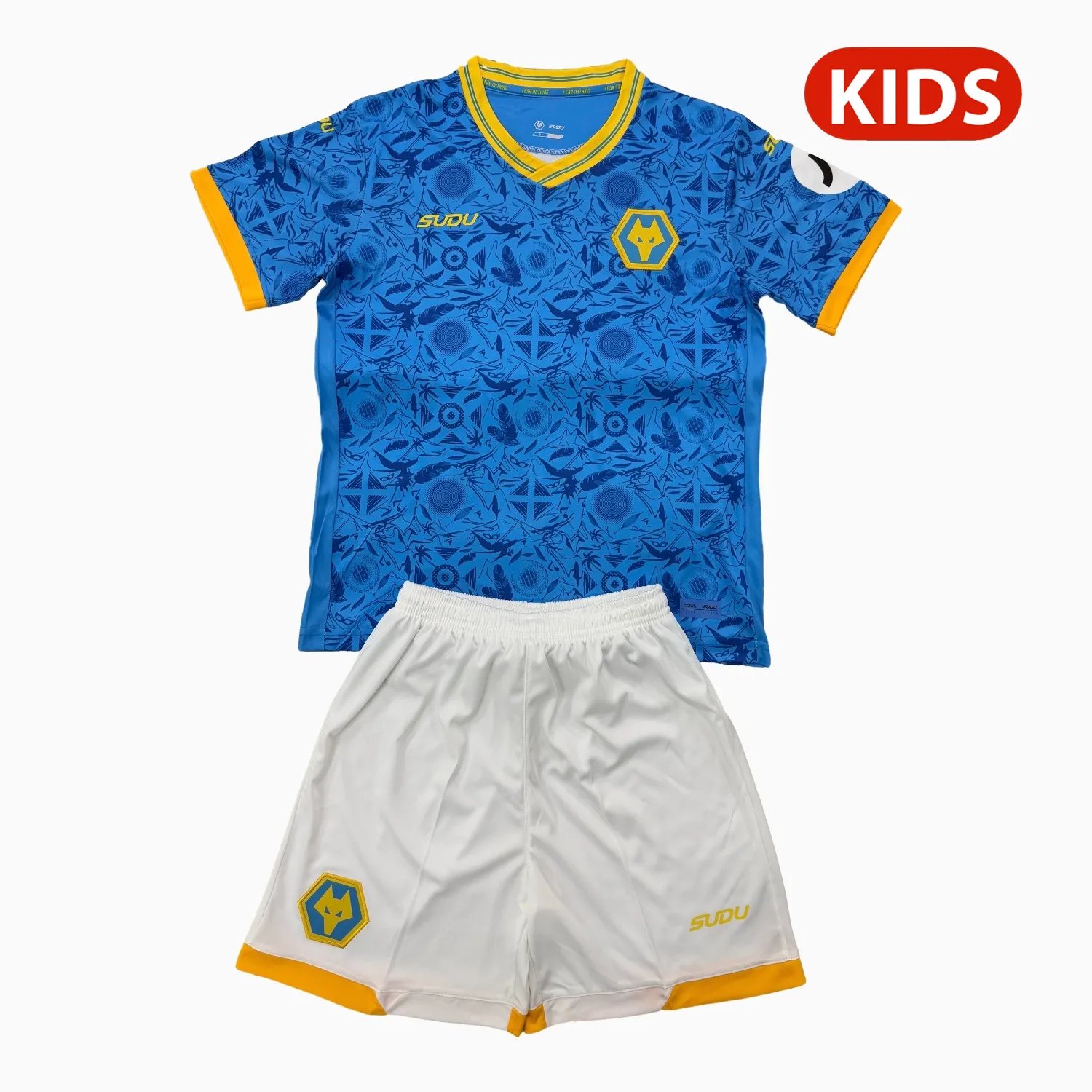 Kid's Wolverhampton Wanderers 2025/26 Third Kit