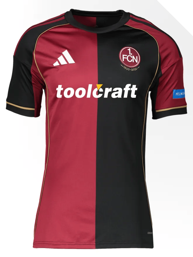 Men's 1. FC Nürnberg 2025/26 Home Shirt
