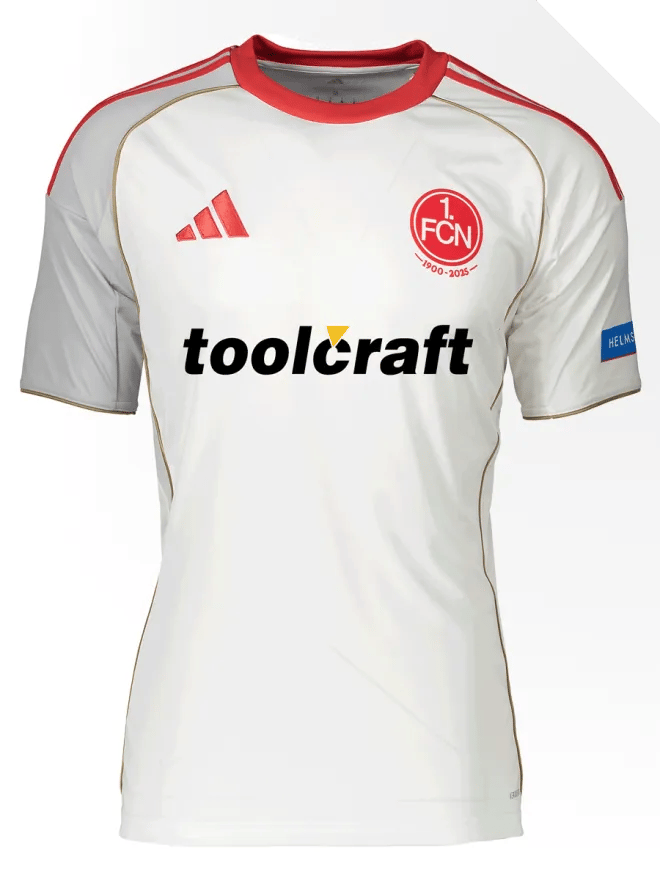 Men's 1. FC Nürnberg 2025/26 Away Shirt