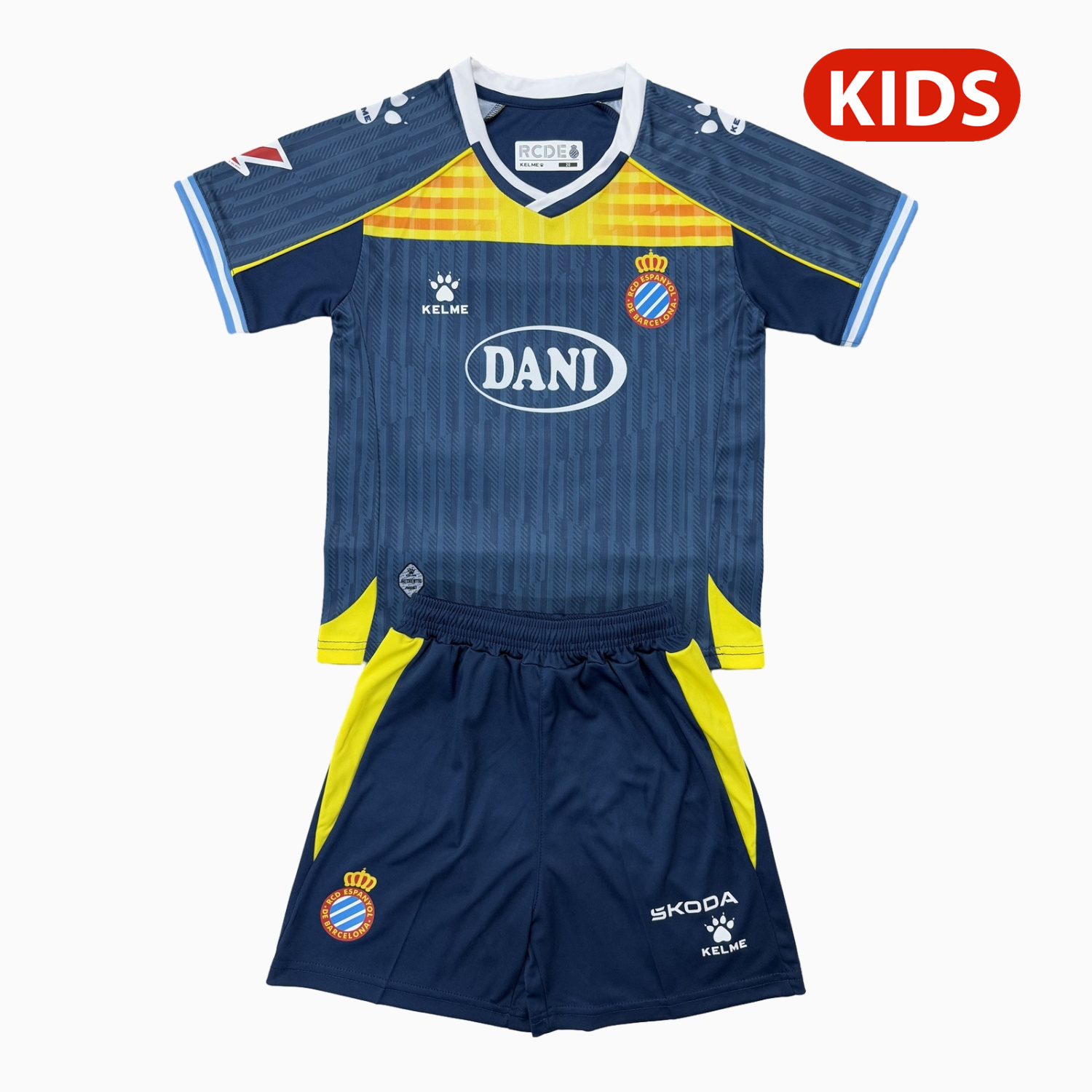Kid's RCD Espanyol 2025/26 125th Anniversary Shirt
