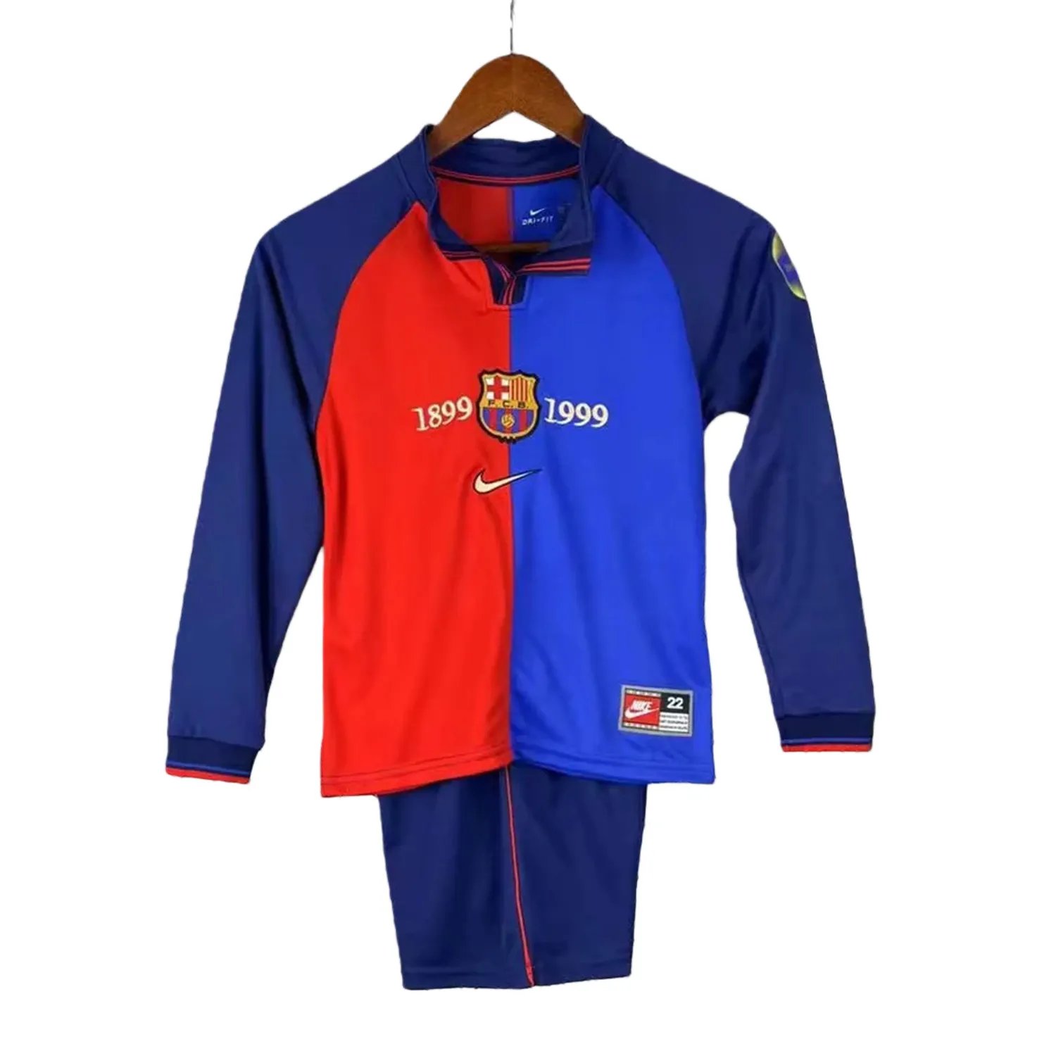 Kid's FC Barcelona 70S Retro Johan Cruyff Shirt