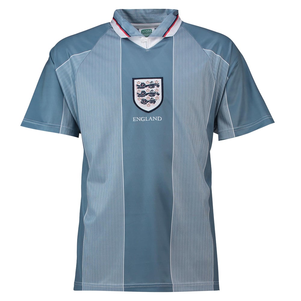 Men's England 1966 Away World Cup Final Retro Long Sleeve Shirt #6