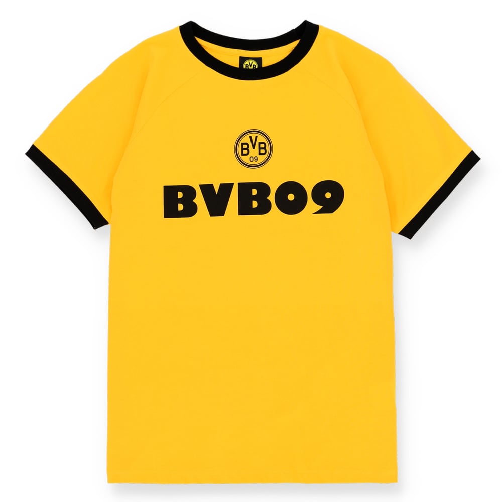 Kinder BVB Borussia Dortmund Retro-Langarmtrikot der 70er Jahre