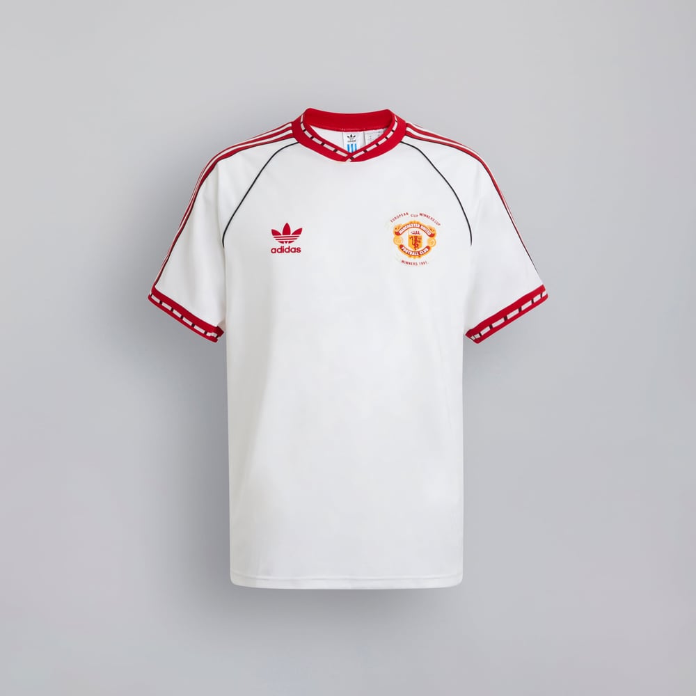 Men's Manchester United 1991 Away Bring Back Long Sleeve Shirt