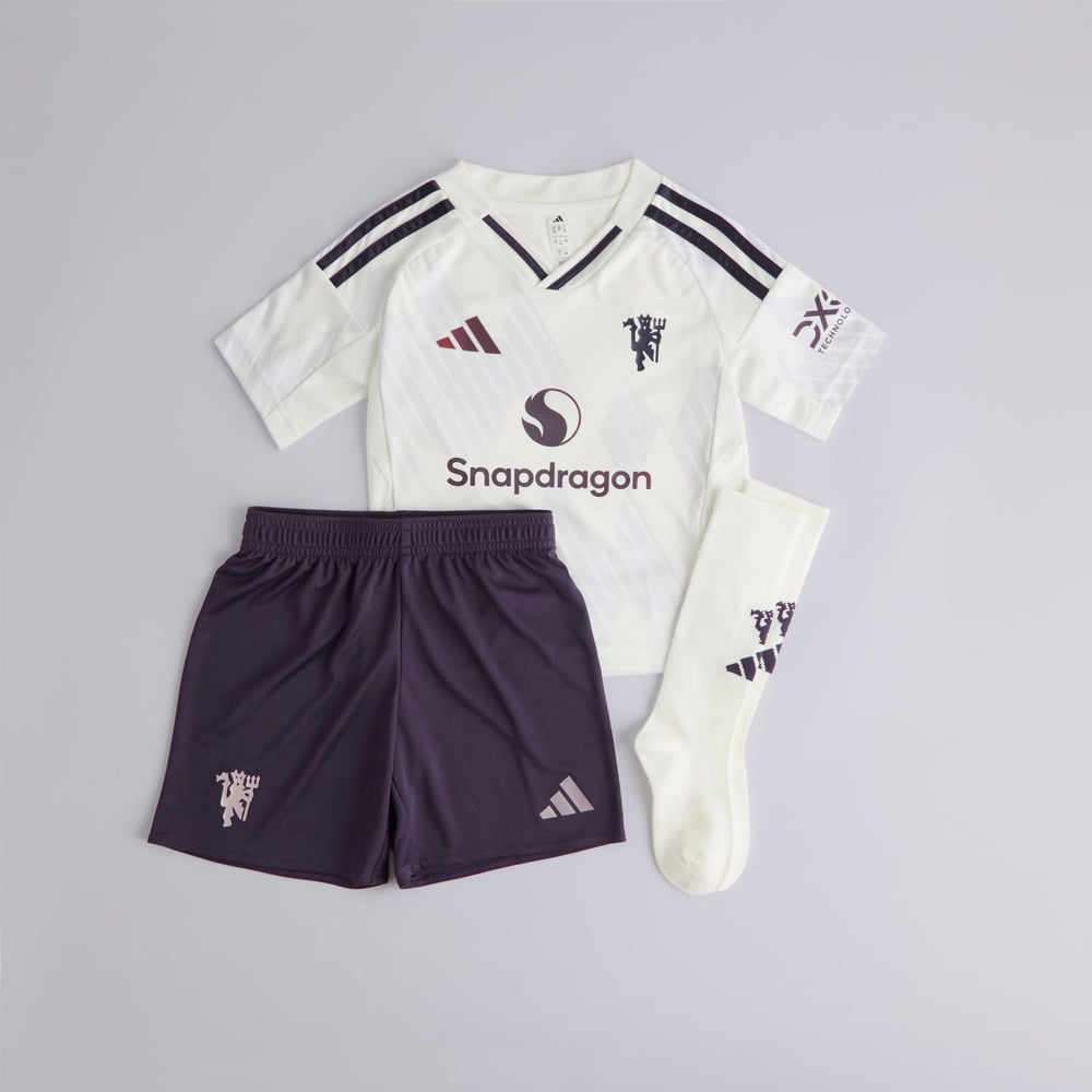 Kid's Manchester United 1991 Away Bring Back Long Sleeve Shirt