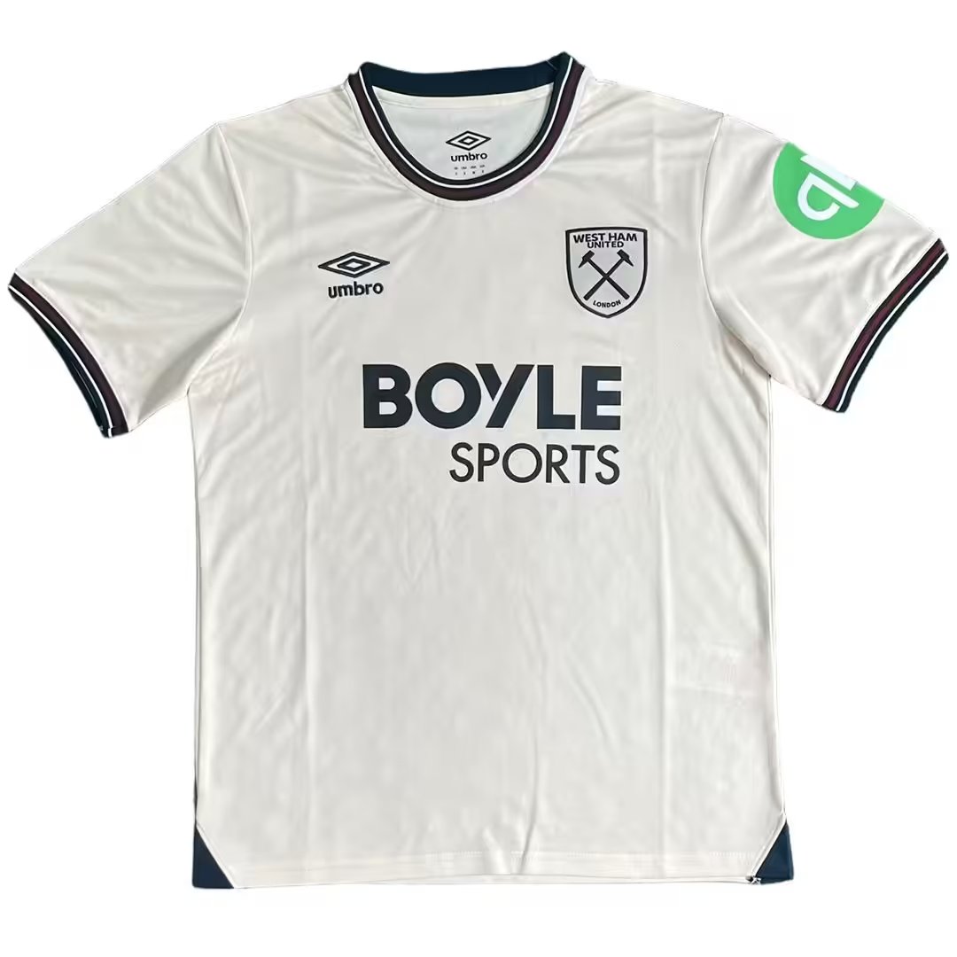 Women's West Ham United 2025/26 Away Unsponsored Shirt