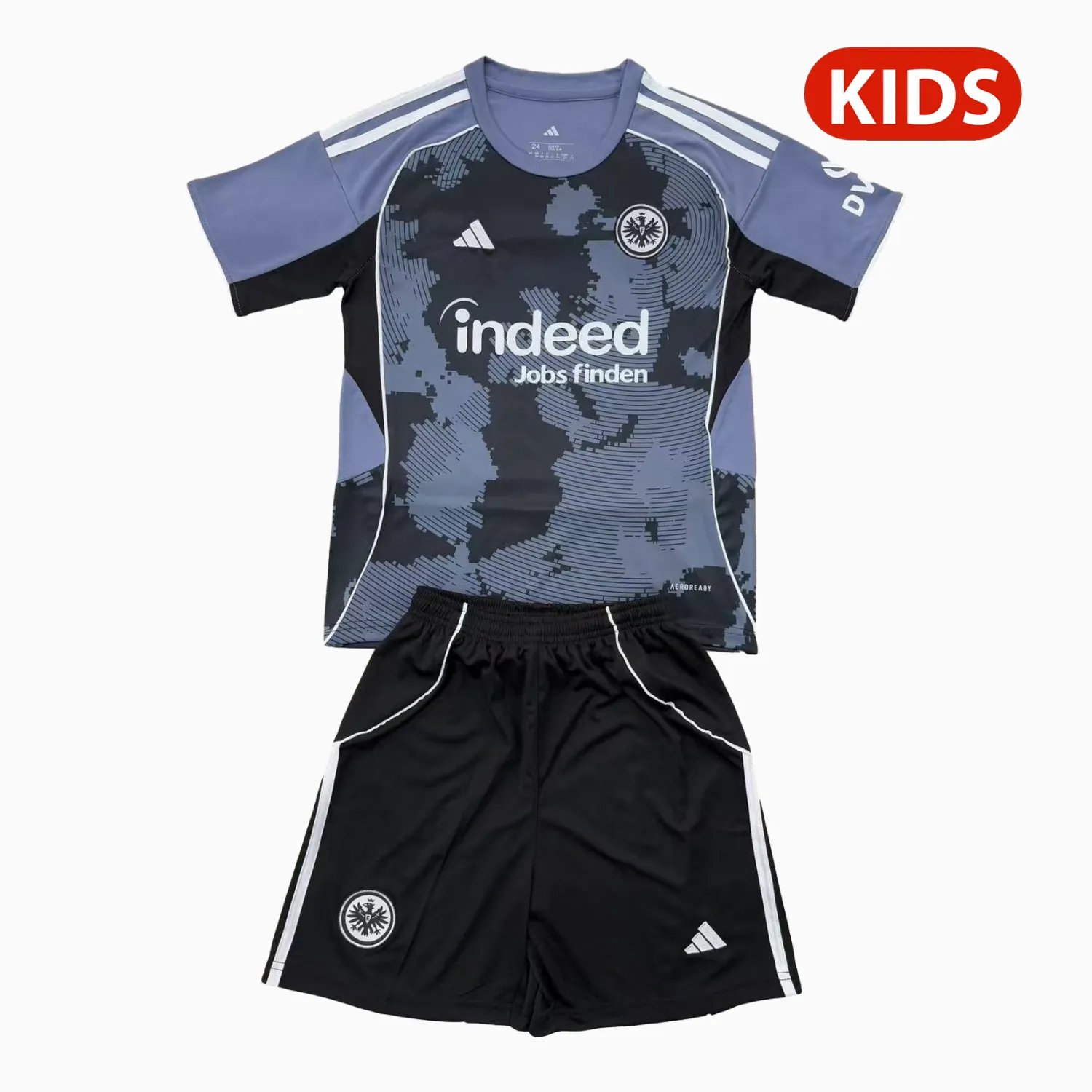 Kid's Eintracht Frankfurt 2025/26 Third Shirt