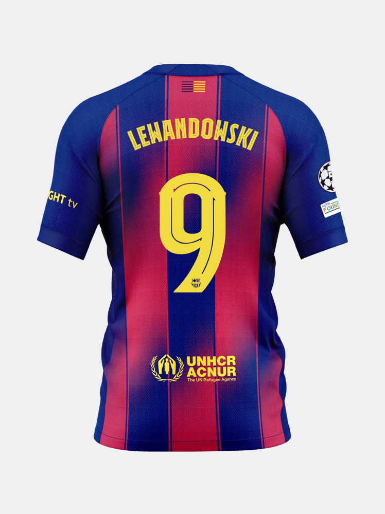 Men's FC Barcelona 2025/26 Home UCL Shirt