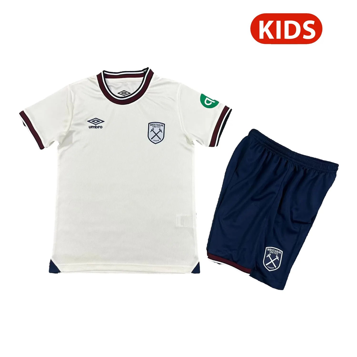 Kid's West Ham United 2025/26 Away Shorts