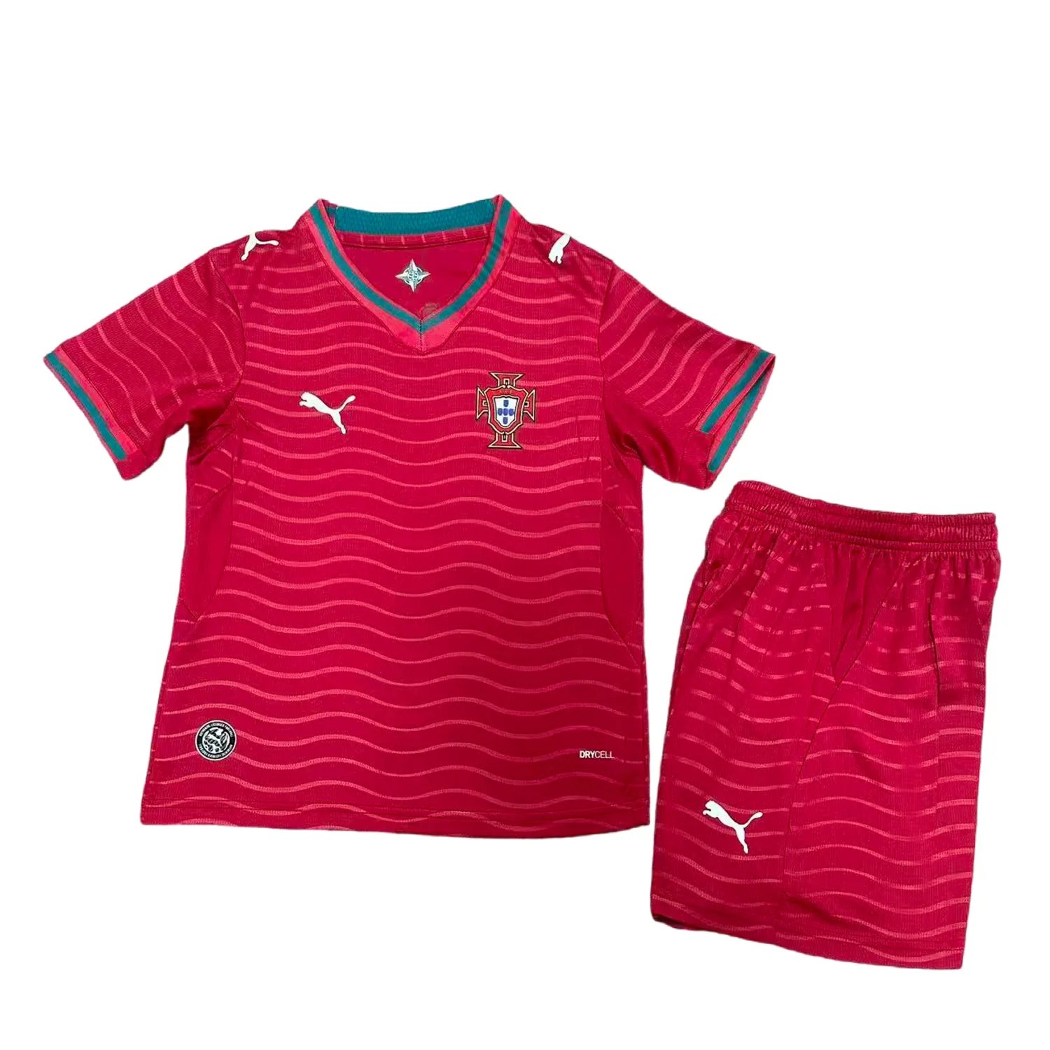 Kid's Portugal 2026 Home World Cup Kit